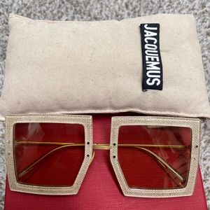 Jacquemus Oversized Square Frame SunGlasses